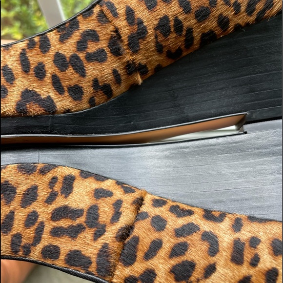 Talbots size 8M Laney wedges calf hair - Picture 13 of 17